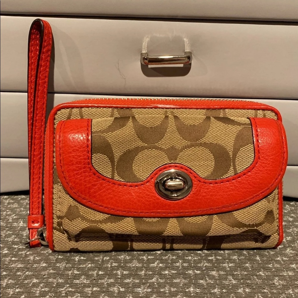 Coach wristlet